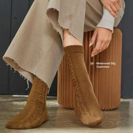 Журнал Lana Grossa: Meilenweit N.07, Носочный тренд, AW 2022/23