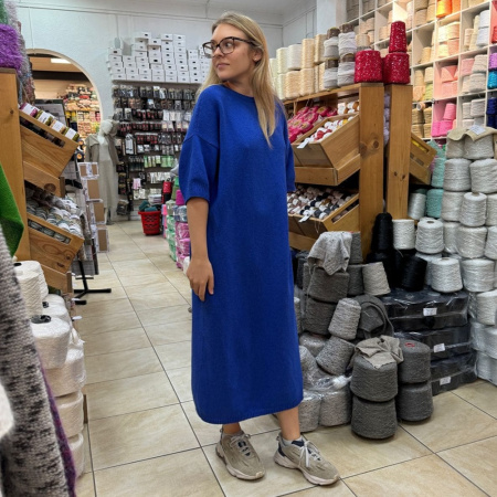 Описание вязания #Тронутое_платье