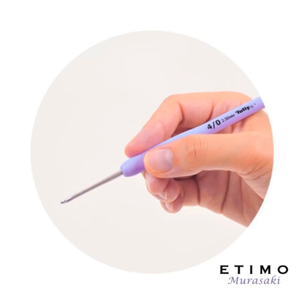 Крючок для вязания "ETIMO Murasaki", Tulip