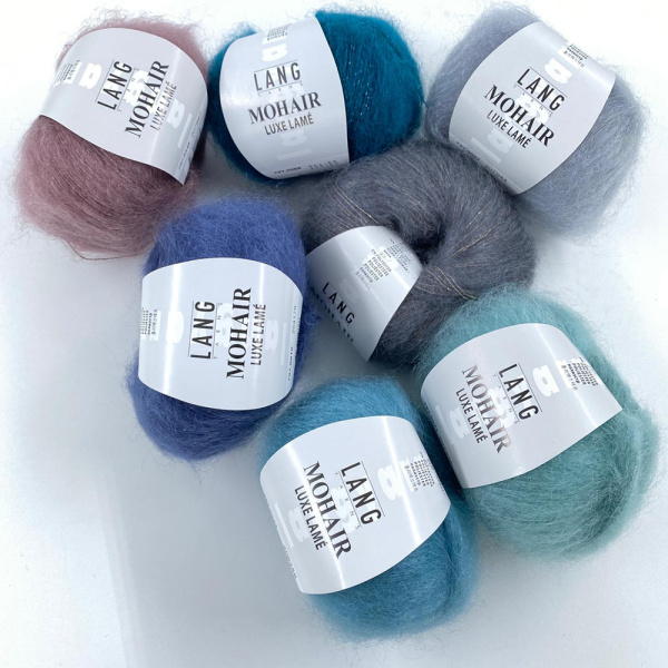 Пряжа Lang Mohair Luxe Lame