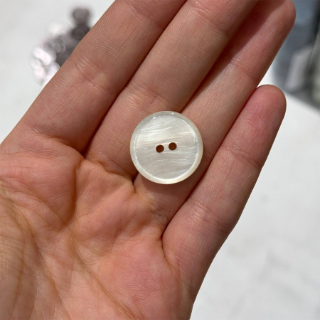 Пуговицы CONCEPT Mother of Pearl, размер 24, 15 мм (75315-024-COL.1AUSTRALIAN, Белый)