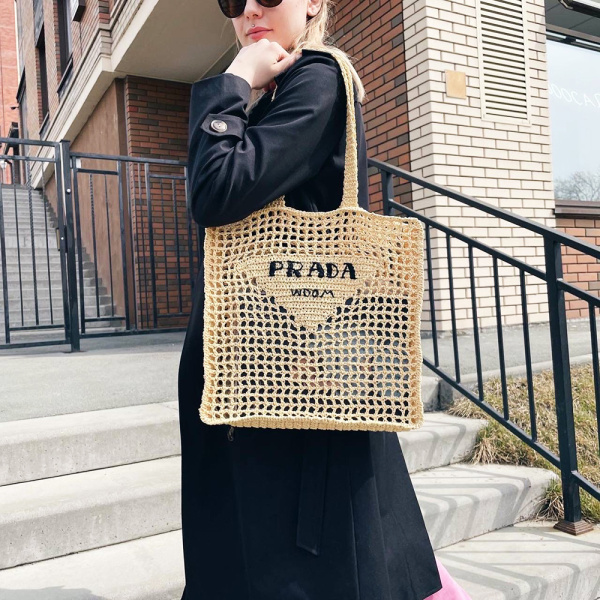 Описание вязания #Сумка_Prada