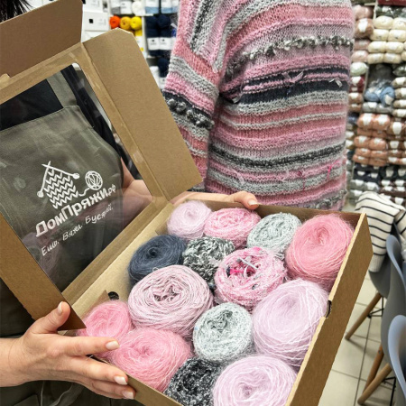 Описание вязания #Джемпер_из_коробочки