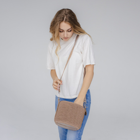 Описание вязания #Сумка_ведро