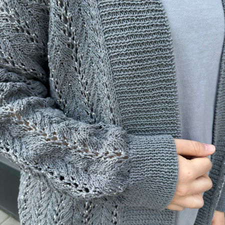 Описание вязания #Кардиган_Беладонна