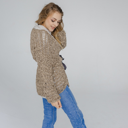 Описание вязания #Жакет_Апачи