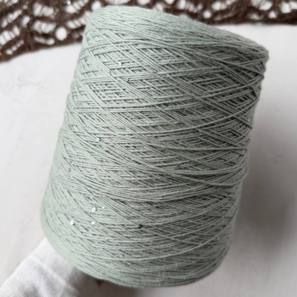 Бобина Cotton Paillettes Mix