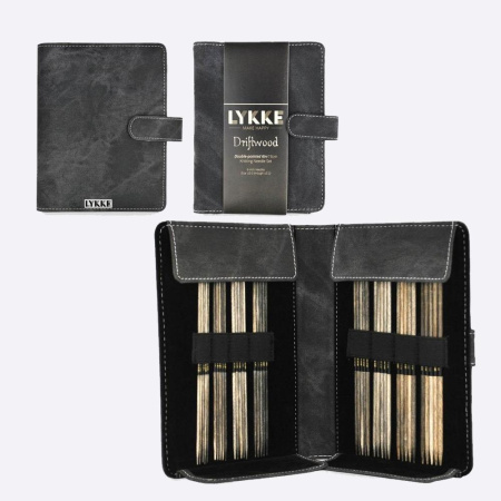 Набор спиц 15 см Lykke Driftwood Grey