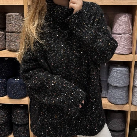 Описание вязания #Свитер_швами_наружу