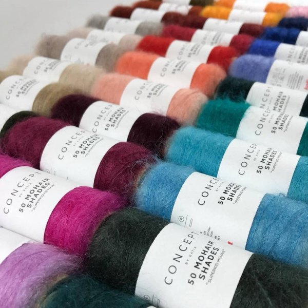 Пряжа Katia 50 Mohair Shades