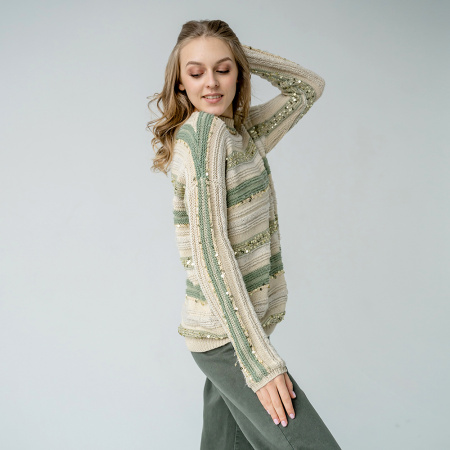 Описание вязания #Кучинелли_рукав