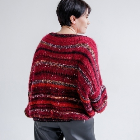 Описание вязания #Джемпер_из_коробочки