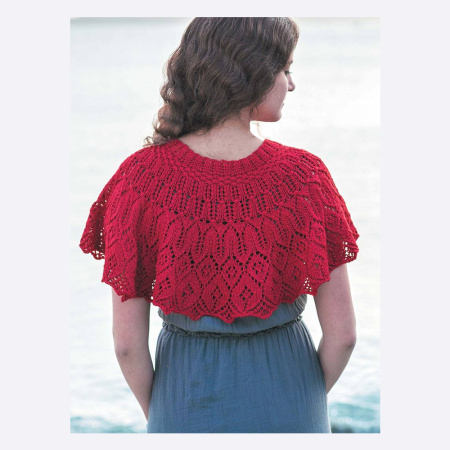 Книга Ажурные шали, шарфы и пуловеры с винтажными мотивами. Спицы. Брук Нико