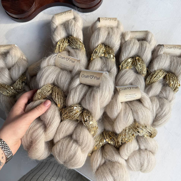 Косичка кидмохер на шелке Craft Pail