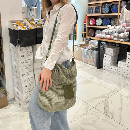 Описание вязания #Сумка_LOEWE_Basik