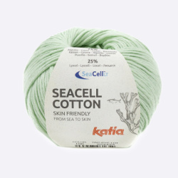 Пряжа Katia Seacell-Cotton (1178.106, Матовый эвкалипт)