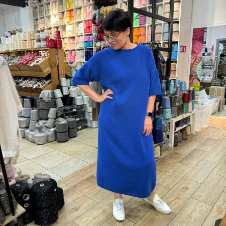 Описание вязания #Тронутое_платье