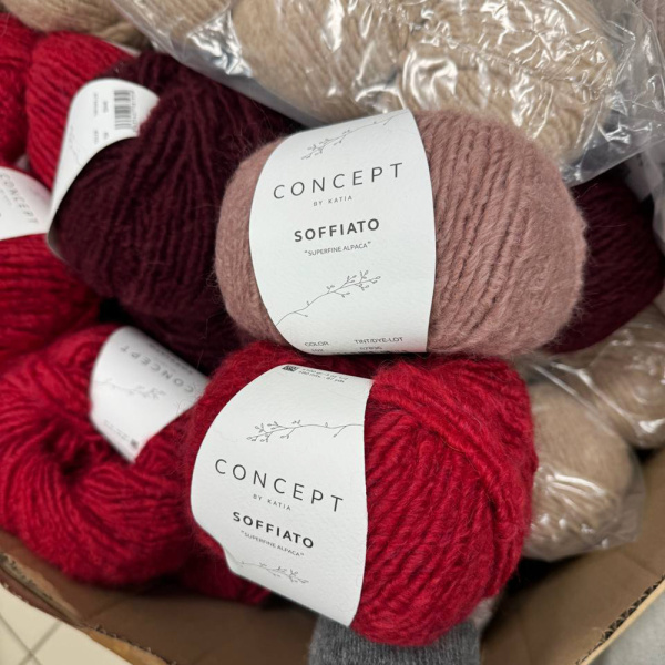 Пряжа Katia Soffiato