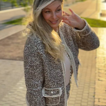 Описание вязания #Жакет_Chanel_КЛАССИКА