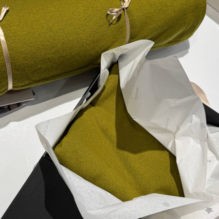 Кашемировый палантин by WoolDom, Лемонграсс