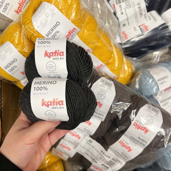 Пряжа Katia Merino 100% Пряжа Katia Merino 100%