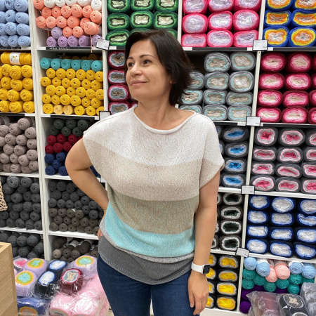 Описание вязания #Футболка_Кекс