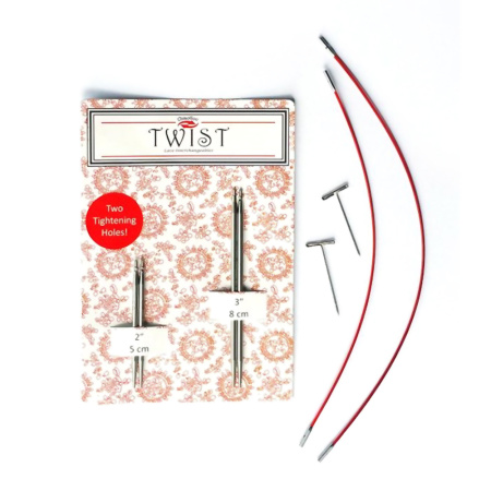 Набор спиц Chiaogoo Twist Short Combo, 5 и 8 см