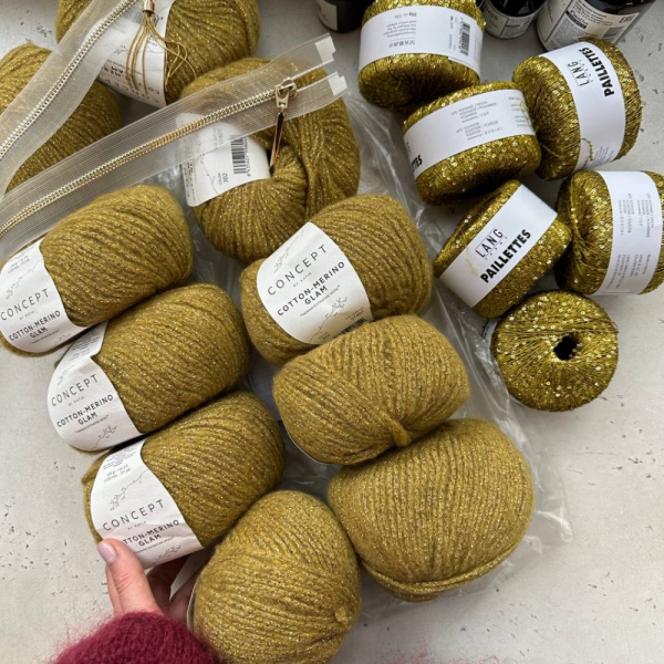 Пряжа Katia Cotton-Merino Glam Пряжа Katia Cotton-Merino Glam