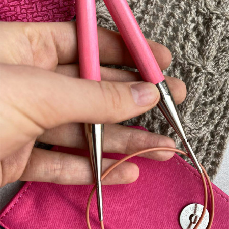 Набор спиц 12 см 12 пар Lykke Blush Magenta