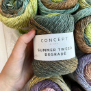 Пряжа Katia Summer Tweed Degrade