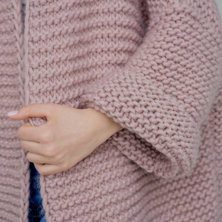 Описание вязания #Пальто_из_Перу