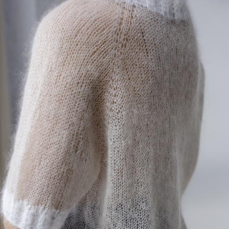 Описание вязания #Футболка_Клауд