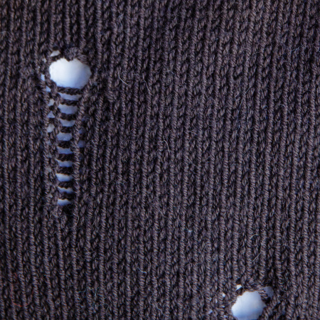 Описание вязания #Джемпер_Рванина