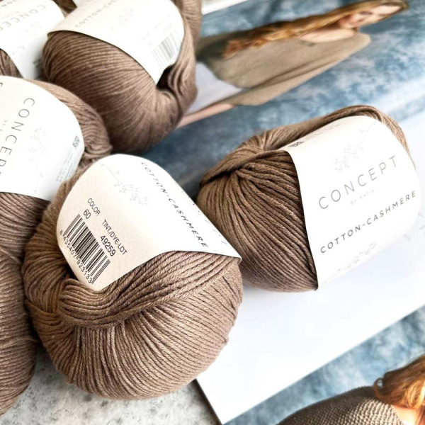 Пряжа Katia Cotton-Cashmere