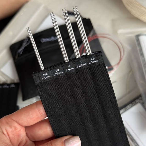 Набор спиц ChiaoGoo Twist Mini 7400-М, 10 см