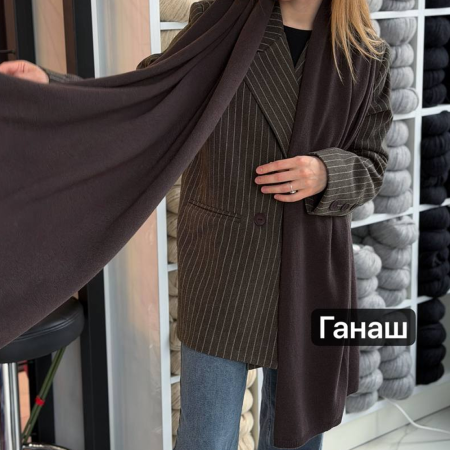 Кашемировый палантин WoolDom, Ганаш