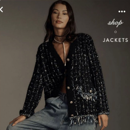 Доступ к онлайн-совместнику. Жакет Шанель N5