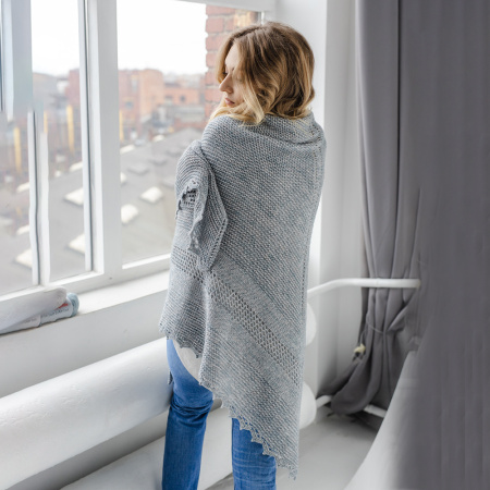 Описание вязания #Шаль_Каталония