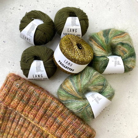 Описание вязания #Сверкающее_эскимо