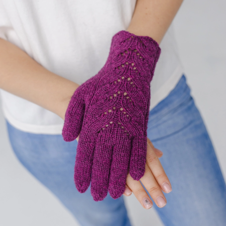 Описание вязания #Перчатки_яковые