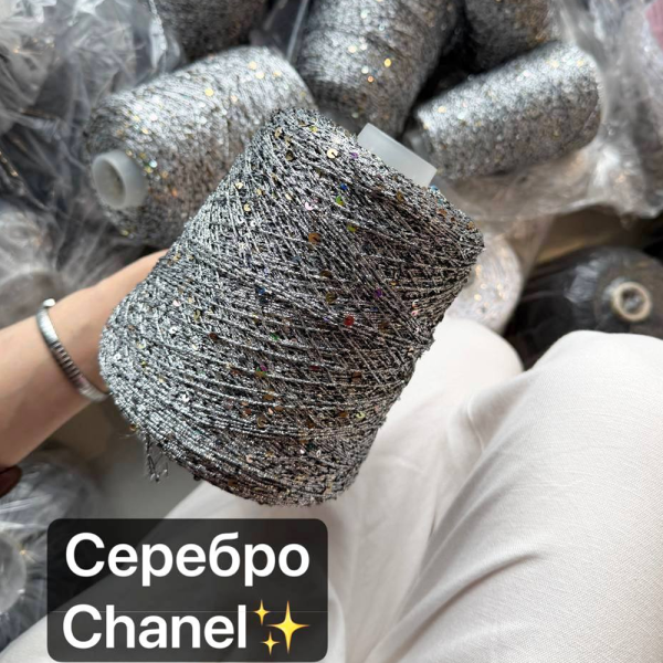 Бобина пайетки Chanel