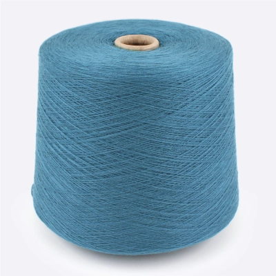 Бобина Кашемир MIX (100% кашемир) (Loro Piana Cashmere 2/27, W 067, Петрольный джинс / 1350 м, 1350 м)