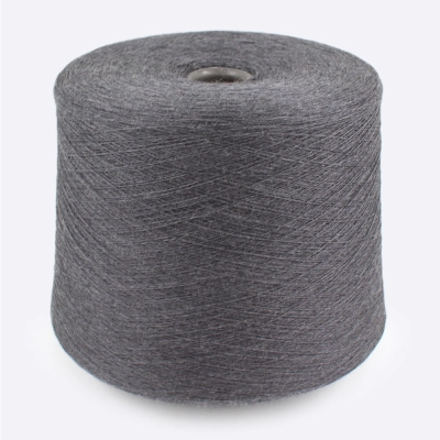 Бобина меринос, CASHWOOL Zegna Baruffa 2/30 (100% меринос), 1500 м. (420426, Графит)