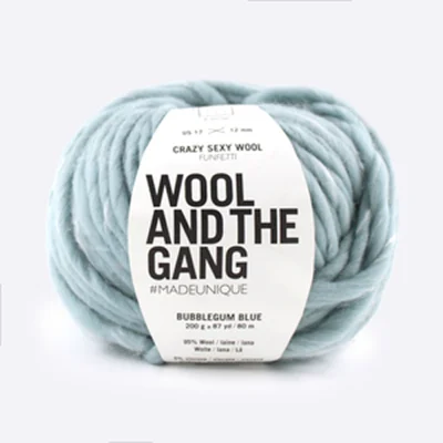 Пряжа WOOL AND THE GANG (Ментоловый лед Твид)