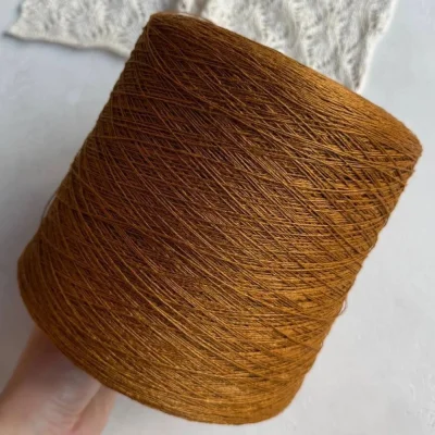 Бобина Lino MIX (100% лен), 650-860 м. (320103, Охра)