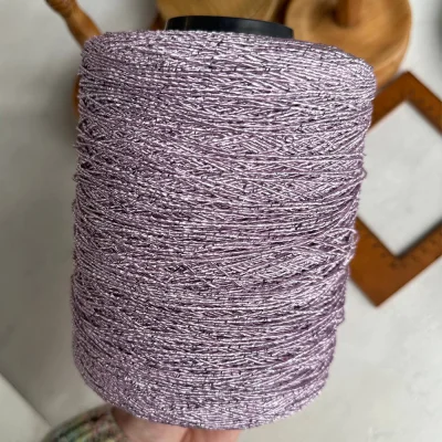 Бобина Pasha Papasha (42% хлопок, 20% лен, 24% Пл, 14% Па), 240 м. (6914, Вереск)