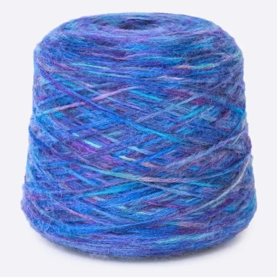 Бобина Stoppino Alpaca (49% беби альпака, 27% меринос, 24% ПА), 240 м. (004, Лазурь)