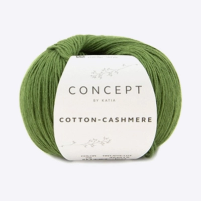 Пряжа Katia Cotton-Cashmere (949.79, Резеда)