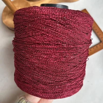 Бобина Pasha Papasha (42% хлопок, 20% лен, 24% Пл, 14% Па), 240 м. (11991, Ферарри)