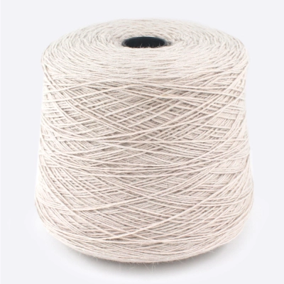 Бобина Angoretta Zegna Baruffa (60% меринос 20% ангора, 20% Па), 300 м. (00048, Жемчуг)